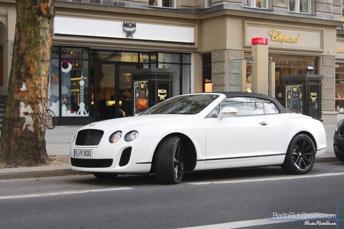 Bentley Continental SuperSports Convertible spotted in Berlin — BerlinRichStreets